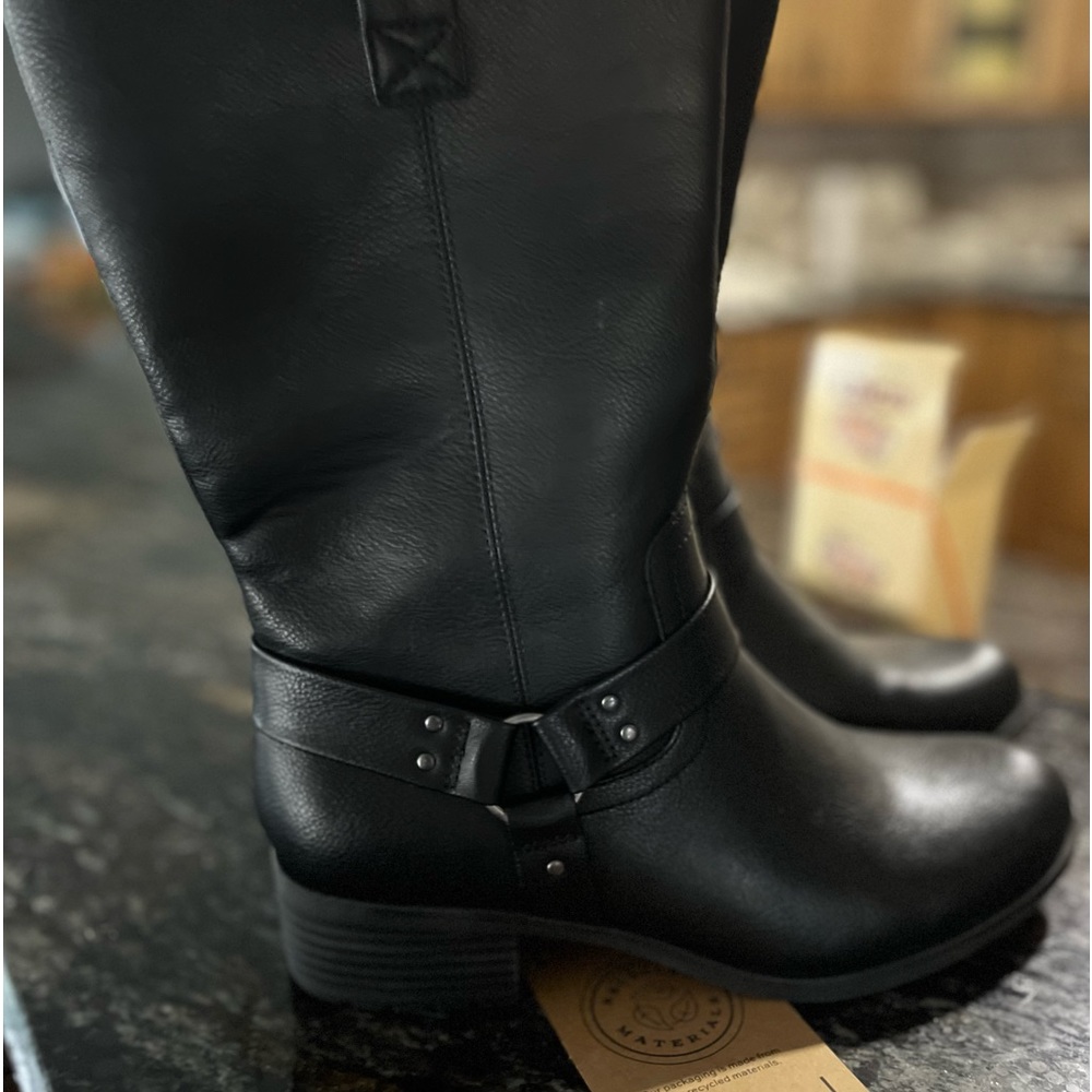 Frye Co. Motorcycle Black Boots